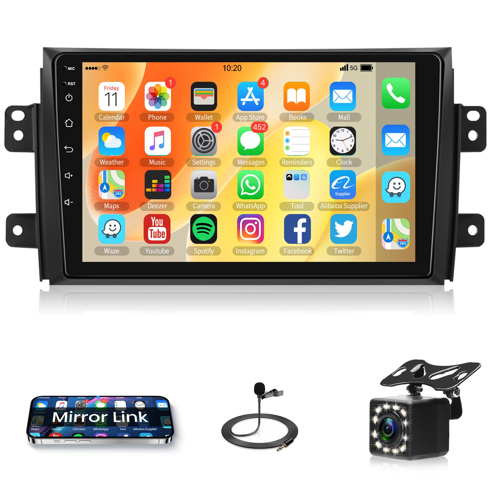 Amazon.com: Rimoody Android 13 Car Radio for Suzuki SX4 2006-2013